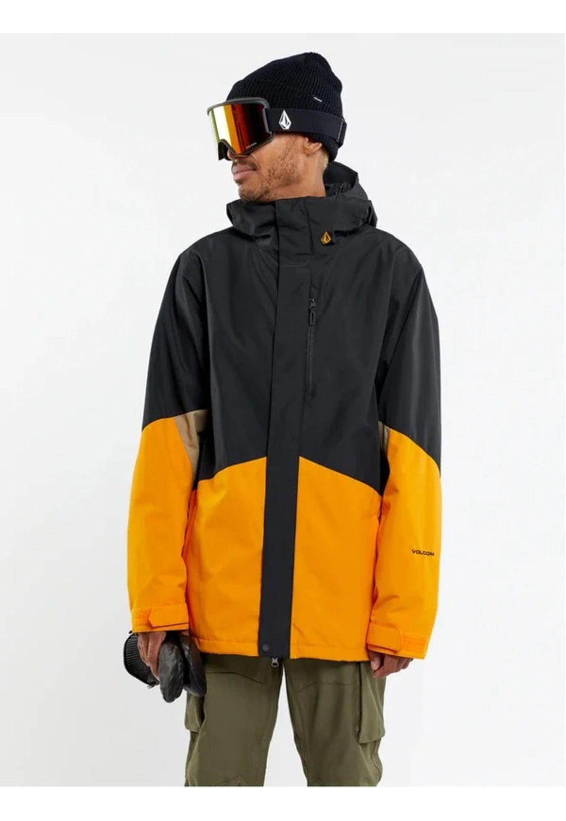 Parka Snow Igloo Ins Jacket Naranjo Hombre Volcom-0