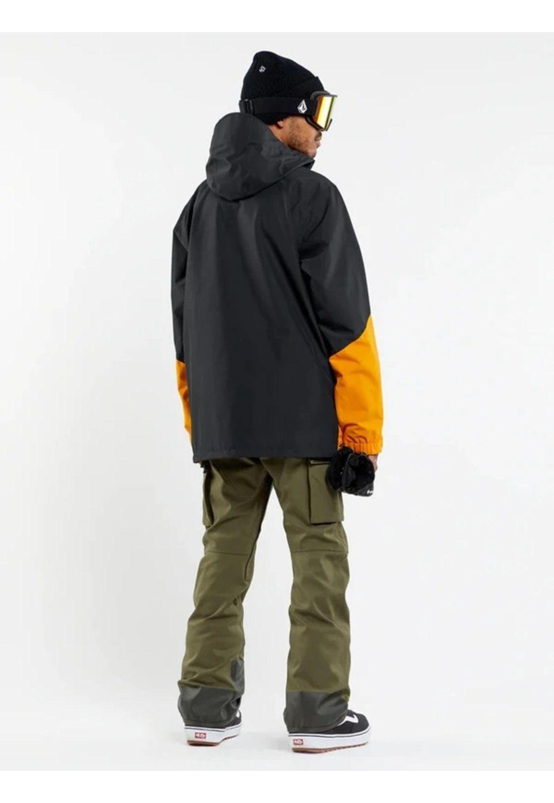 Parka Snow Igloo Ins Jacket Naranjo Hombre Volcom-1