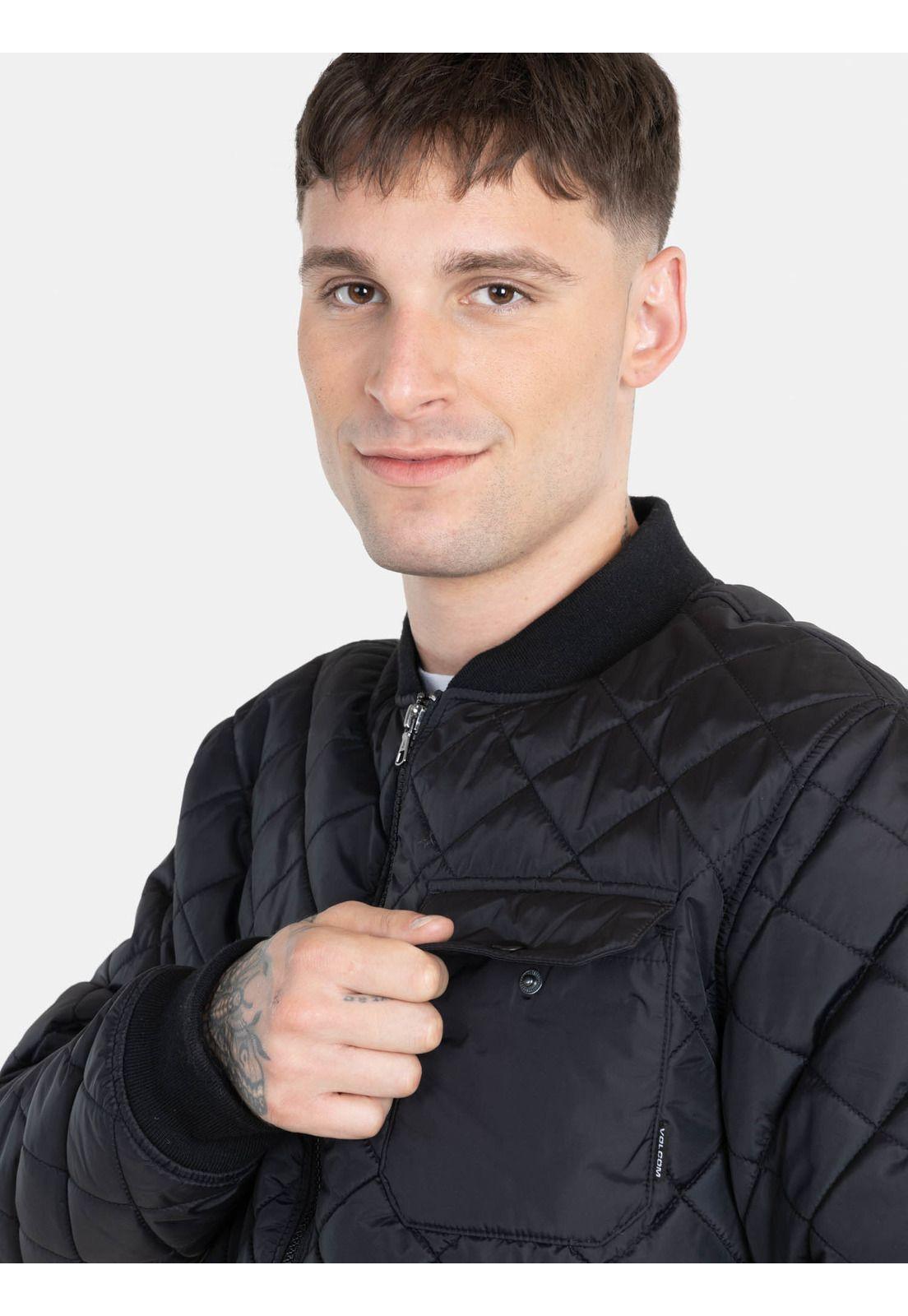 Parka Puffa Kailua Negro Hombre Volcom-2