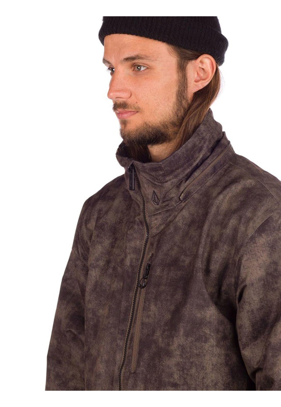 Parka Snow Blayze Café Hombre Volcom-5