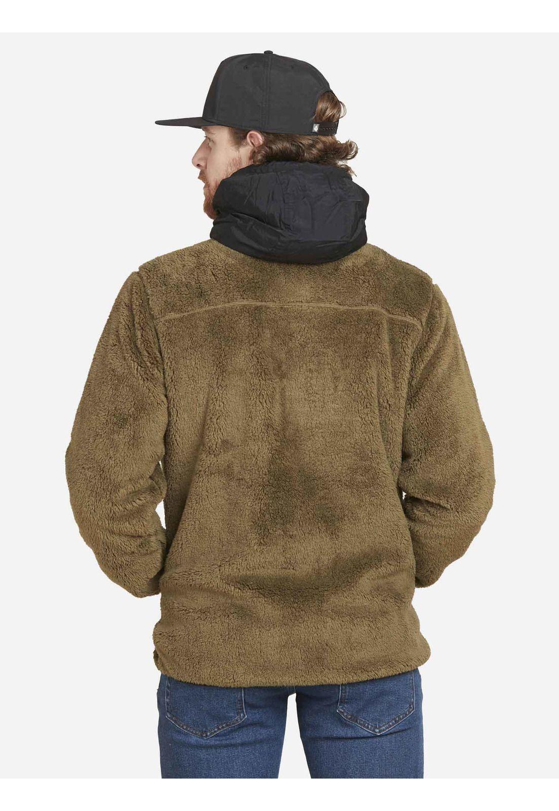 Poleron Hombre 7O199 Khaki Volcom-1