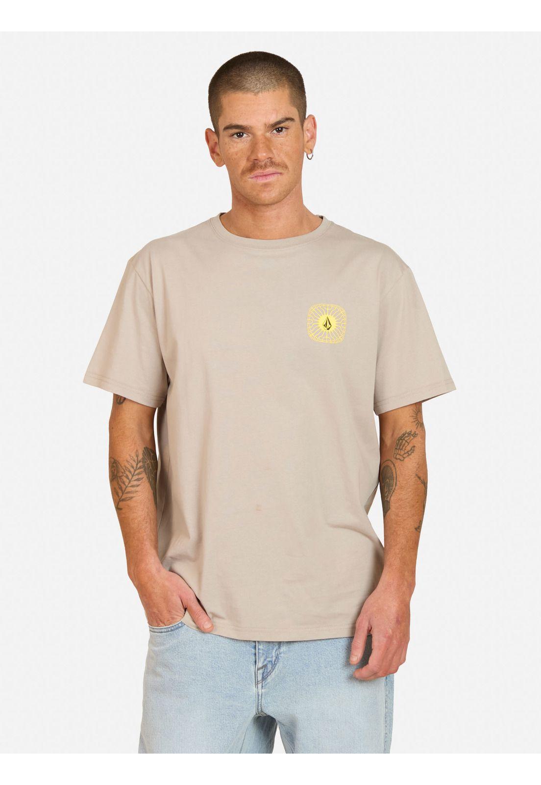 Polera MC Frequency Café Hombre Volcom-0