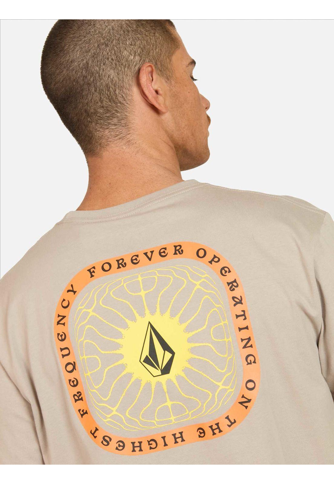 Polera MC Frequency Café Hombre Volcom-2