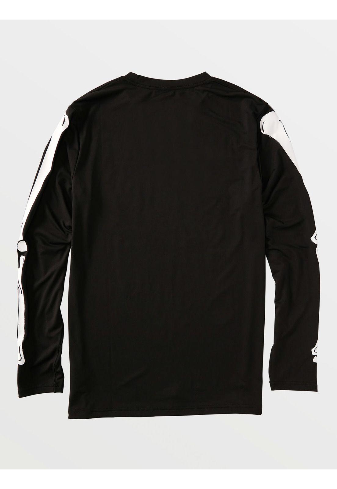 Rashguard ML CONFUSE LS Hombre Negro Volcom-3
