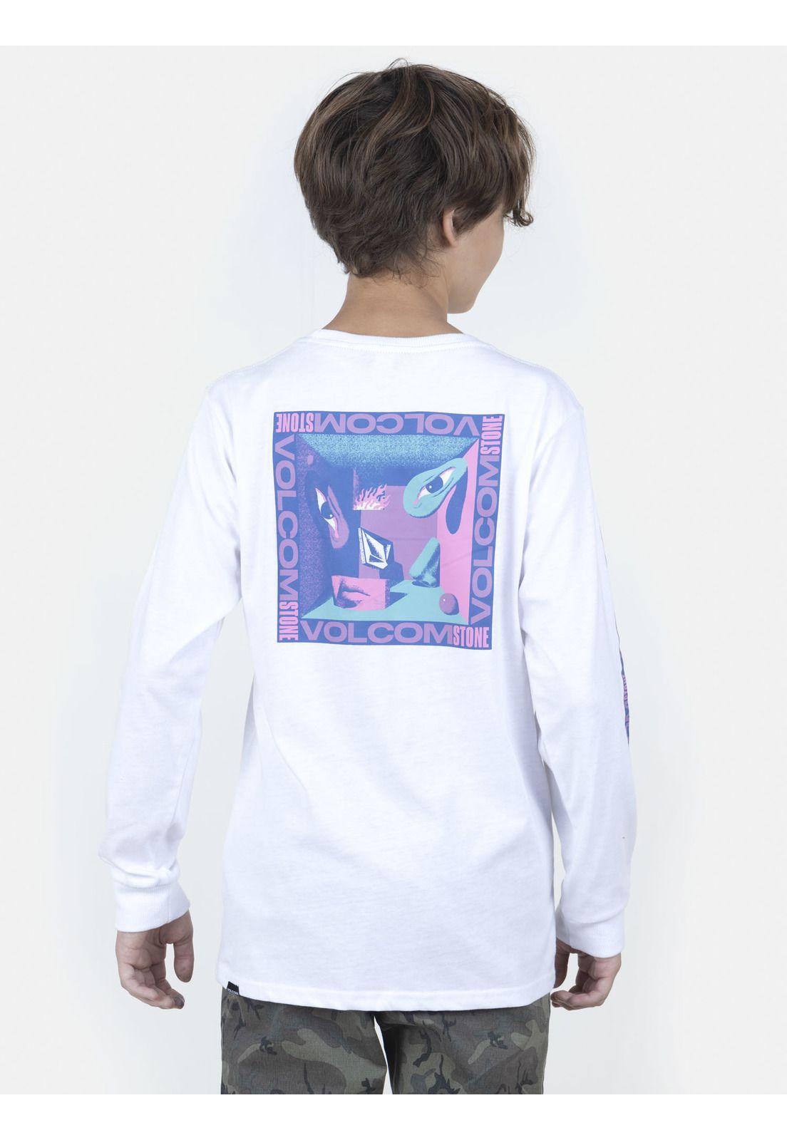 Polera Juvenil 7P229 Blanco Volcom-1