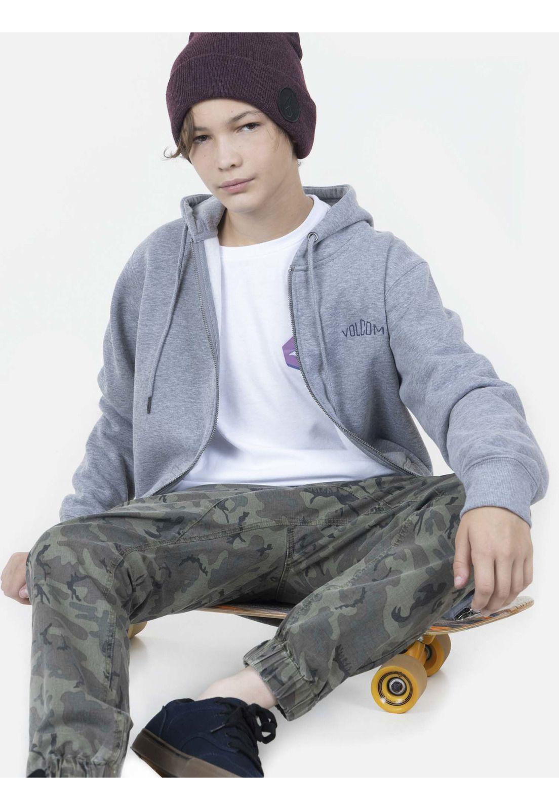 Polera Juvenil 7P229 Blanco Volcom-3