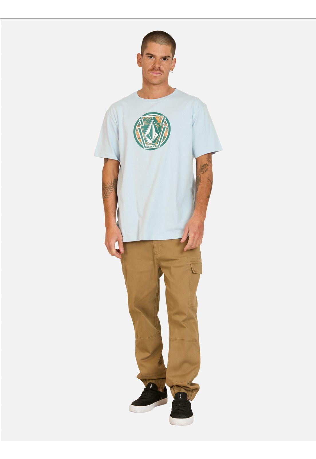 Polera MC Melting Azul Hombre Volcom-3