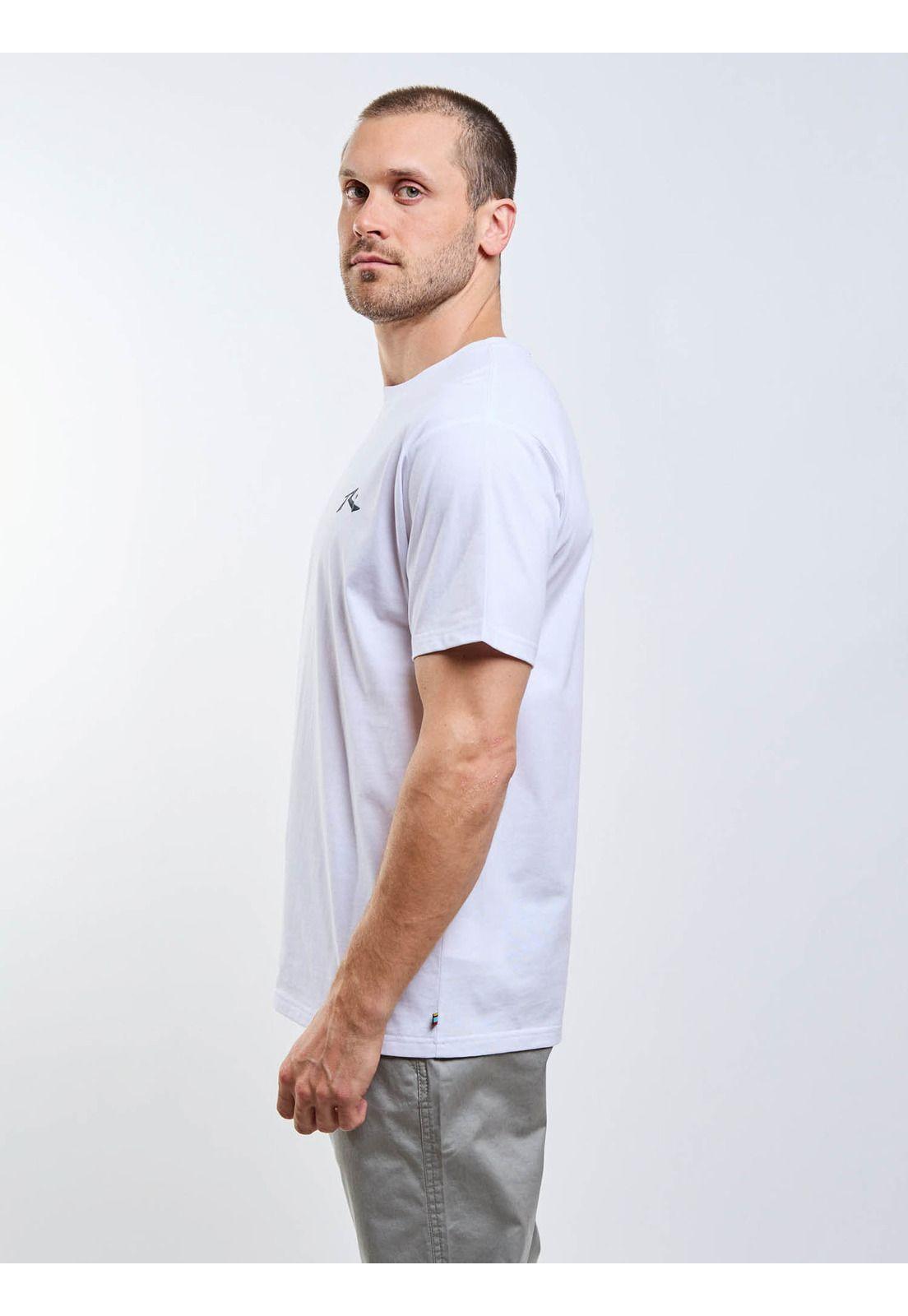 Polera MC Tiny R Logo Blanco Hombre Rusty-2