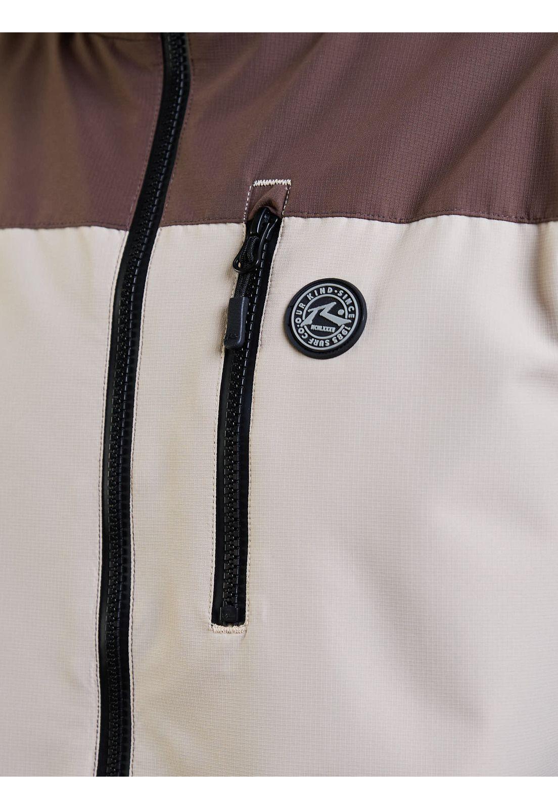 Cortaviento Shore Div Café Hombre Rusty-4