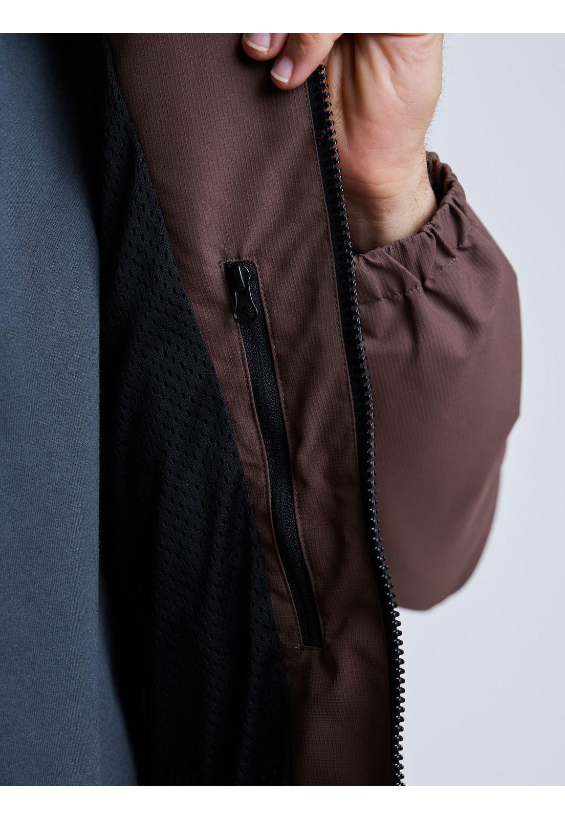 Cortaviento Shore Div Café Hombre Rusty-6