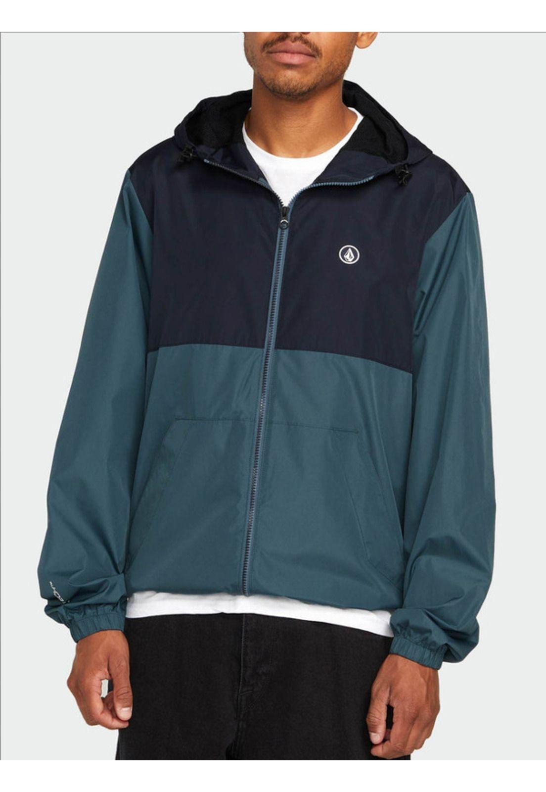 Cortaviento Phase Jacket Azul Hombre Volcom-0