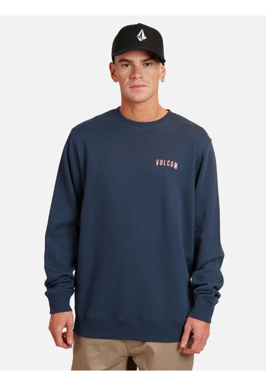 Poleron Crew True To This  Morado Hombre Volcom-0