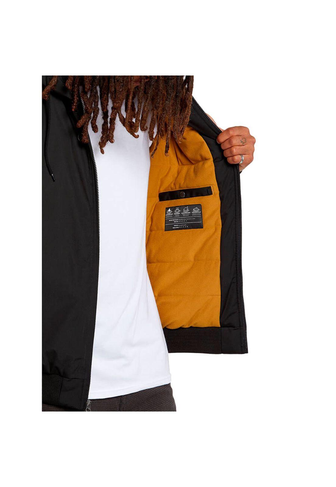 Jacket HERNAN 5K JACKET Hombre Negro Volcom-1