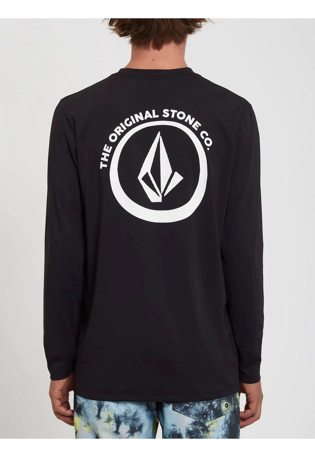 Polera Taunt Ls Uvp Negro Hombre Volcom-1