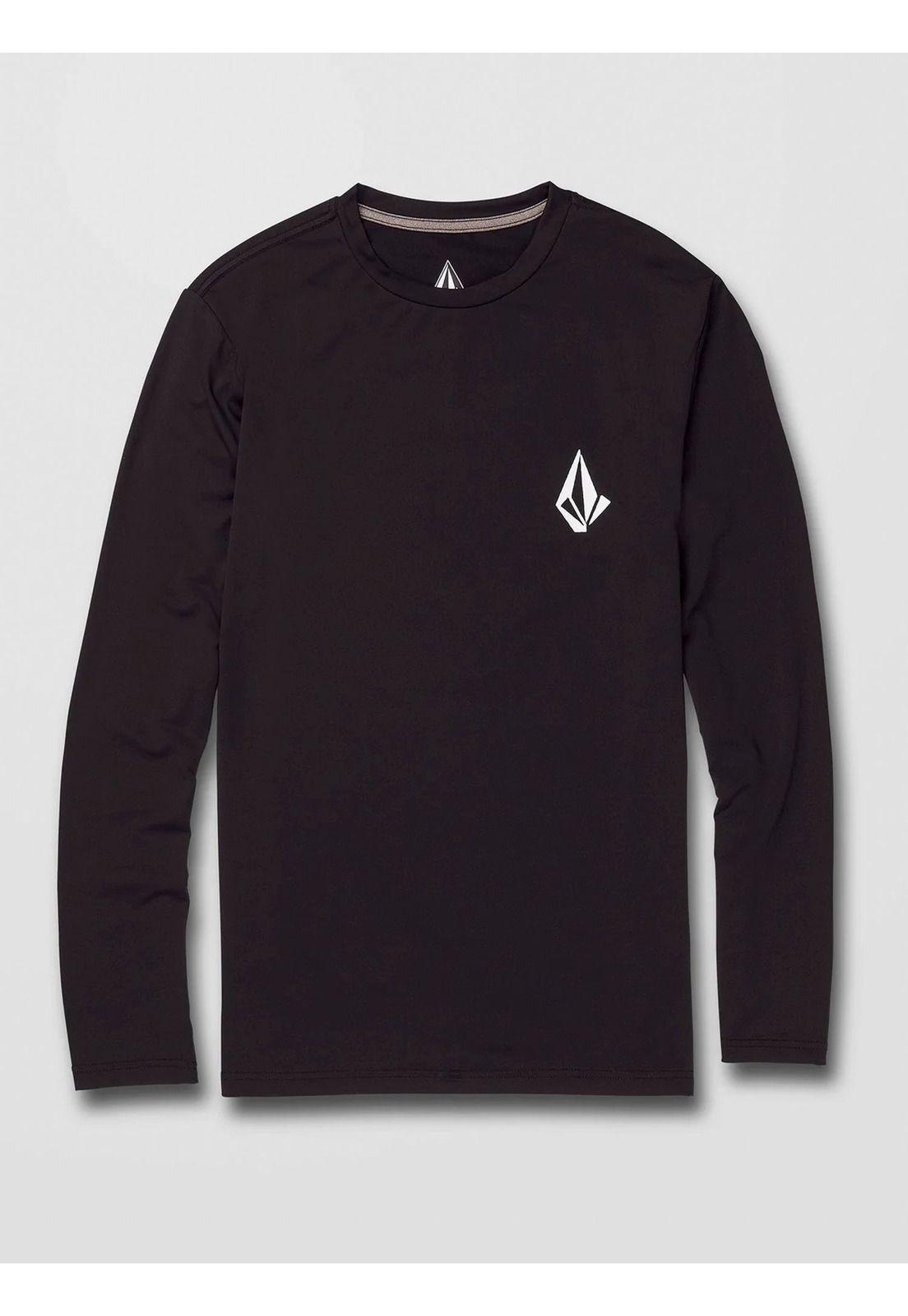 Polera Taunt Ls Uvp Negro Hombre Volcom-3