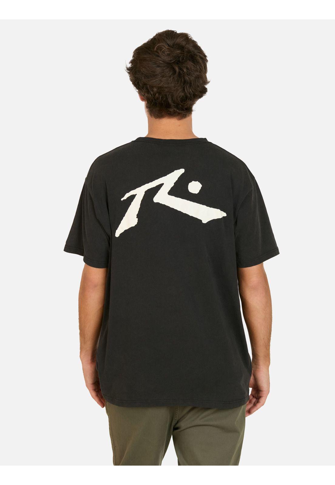Polera MC Flash Negro Hombre Rusty-1
