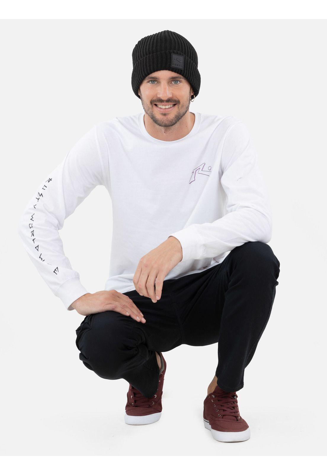 Pantalon Rebel Negro Hombre Rusty-3