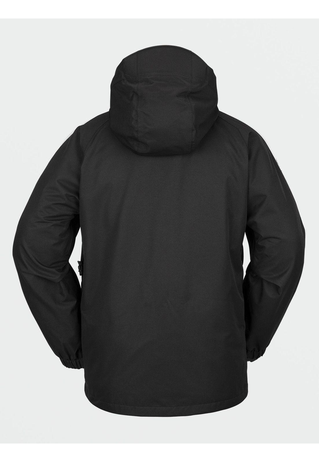 Parka Iconic Stone Jacket Hombre Negro Volcom-1