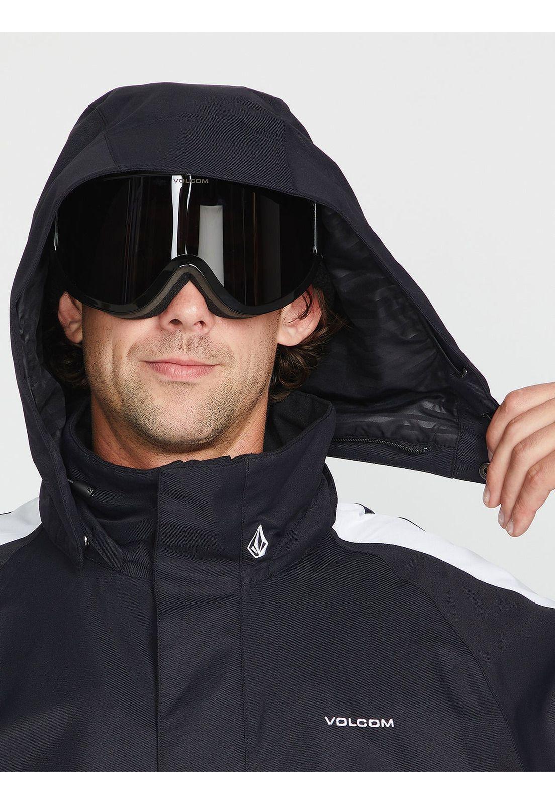 Parka Iconic Stone Jacket Hombre Negro Volcom-7