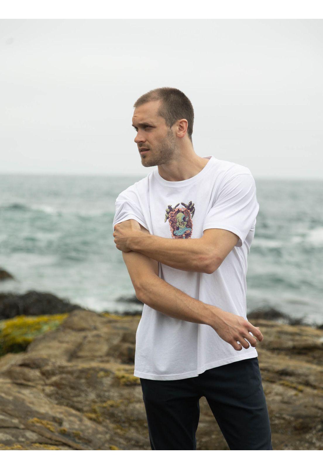 Polera MC Conserve Blanco Hombre Volcom-1