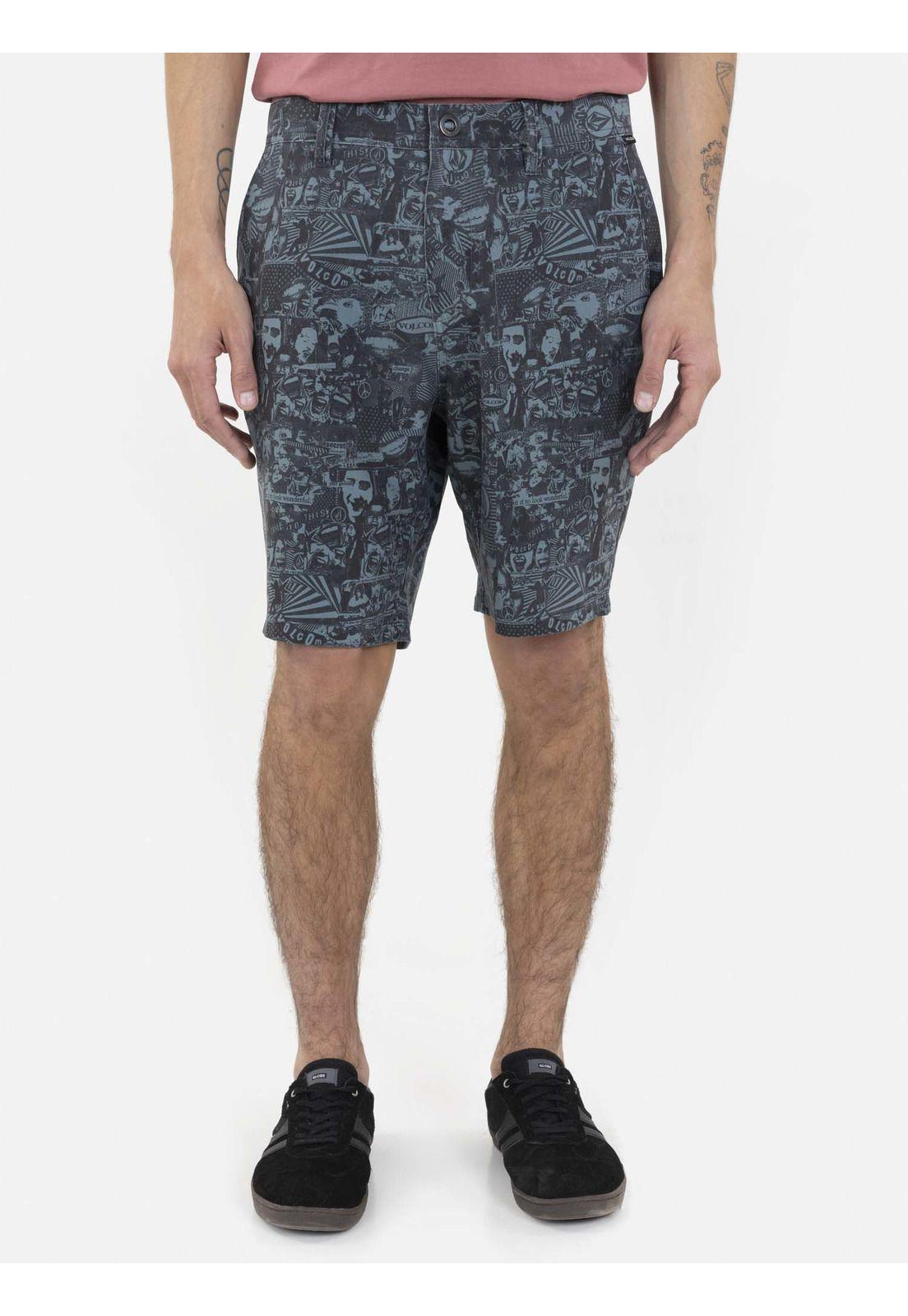 Bermuda 7B530 Hombre Multicolor Volcom-0
