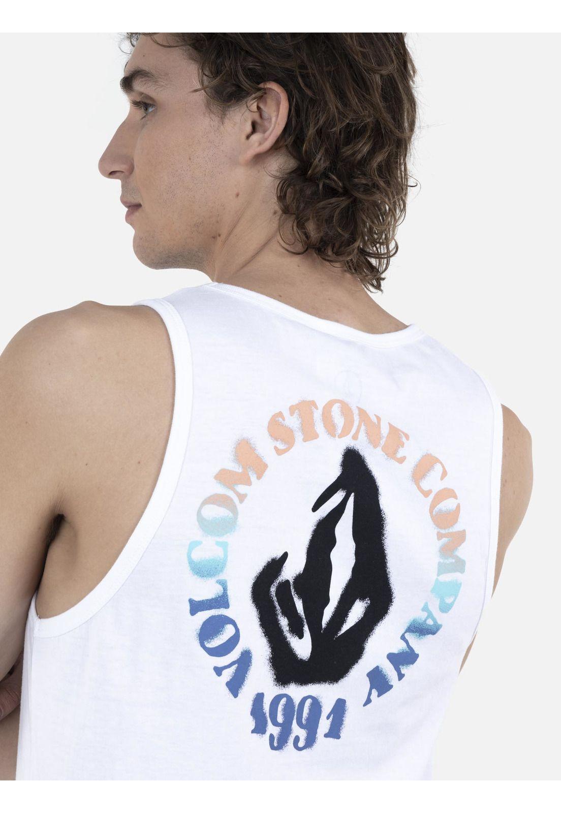 Polera S/M Hombre 7P138-MV22 Blanco Volcom-2