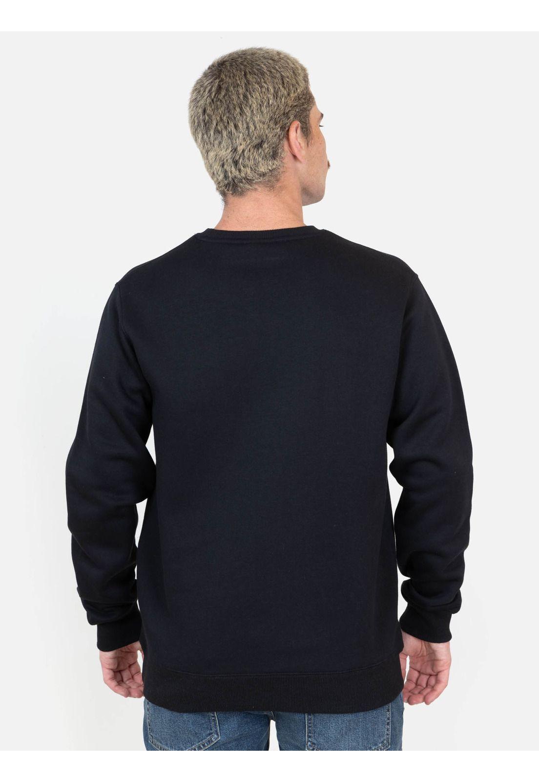Poleron Wave Negro Hombre Volcom-1