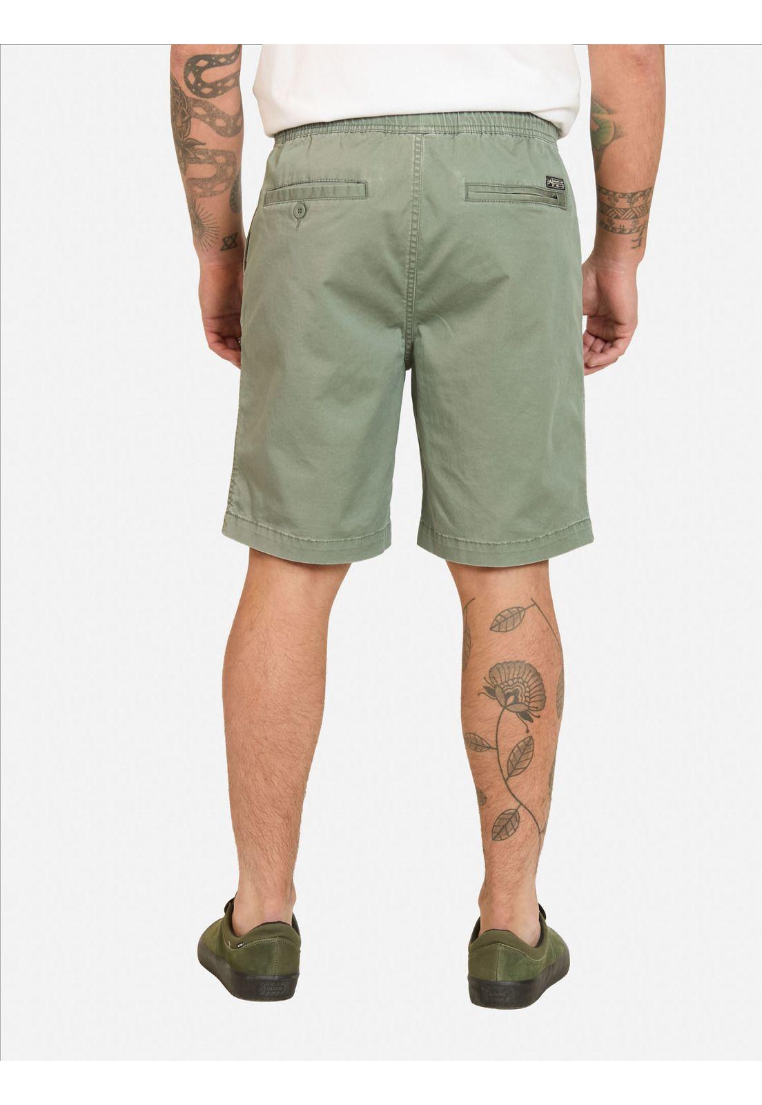 Bermuda Jogger Freeze Verde Hombre Rusty-1