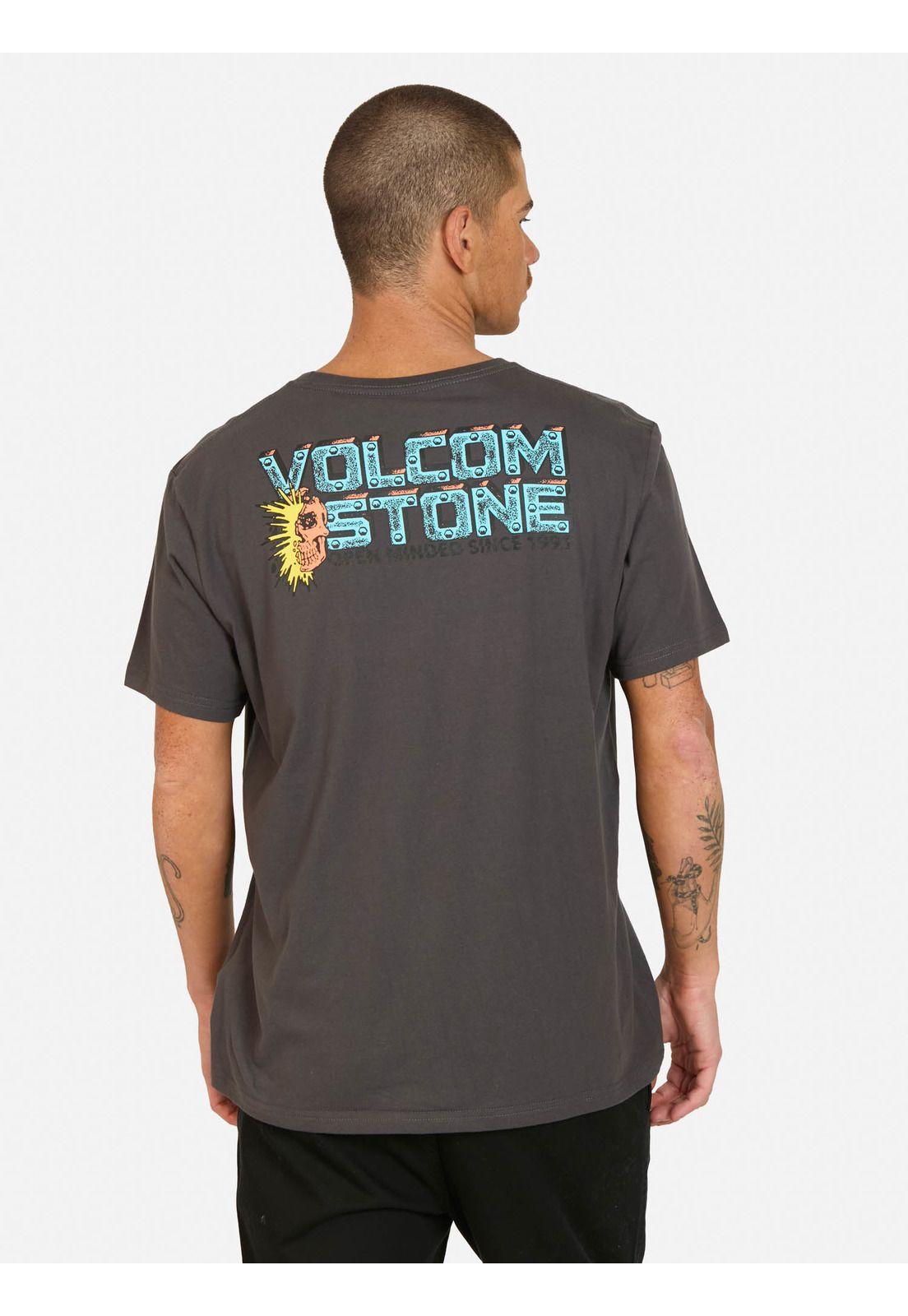 Polera MC Migrane Gris Hombre Volcom-1