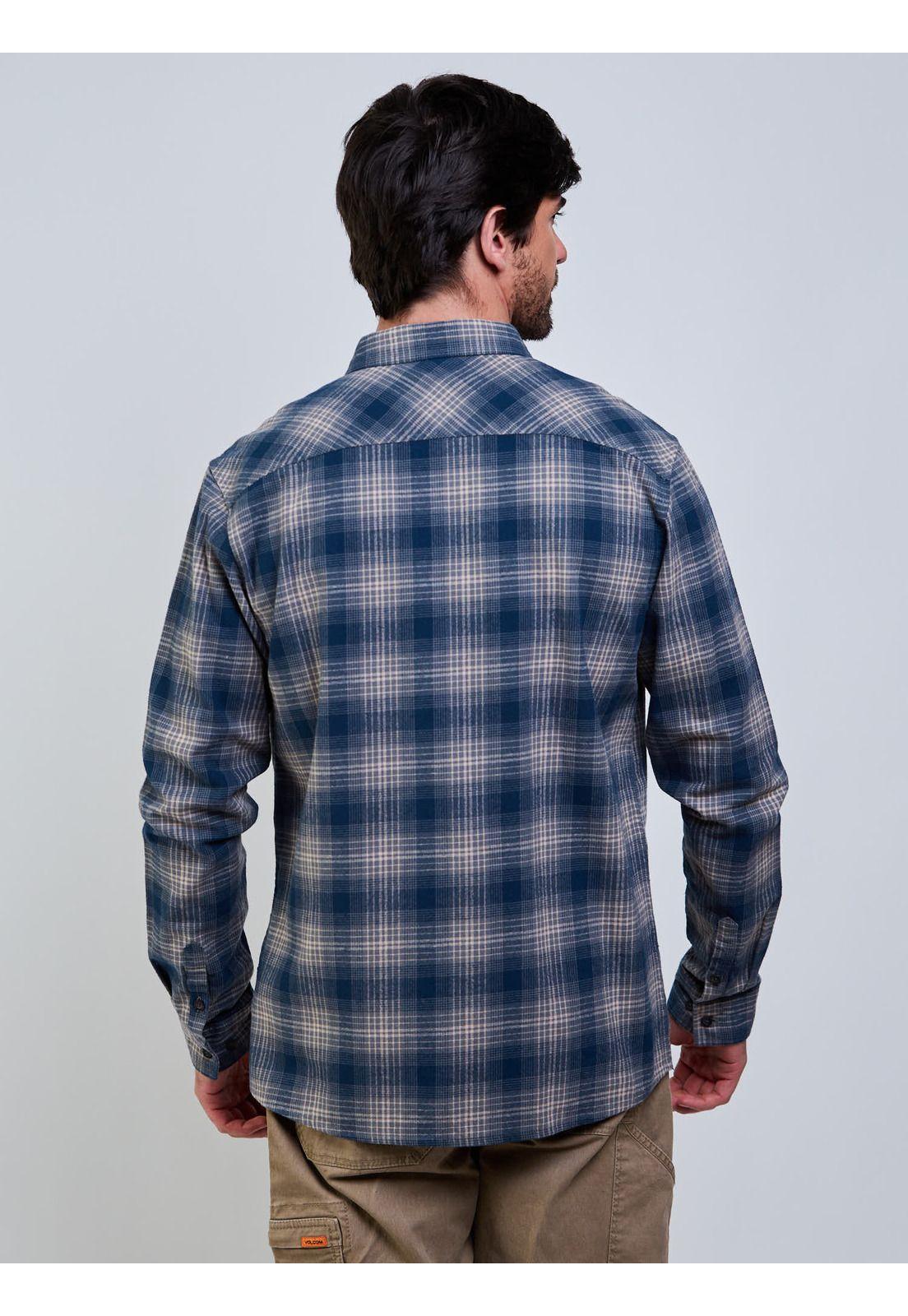 Camisa ML Static Mcolor Hombre Volcom-1