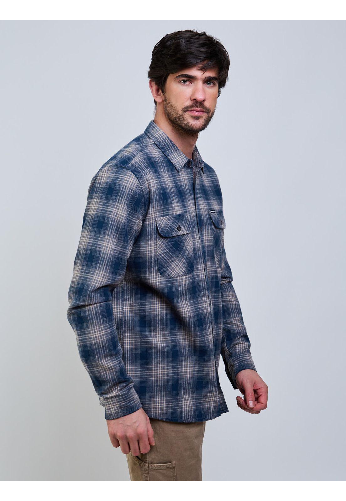 Camisa ML Static Mcolor Hombre Volcom-2