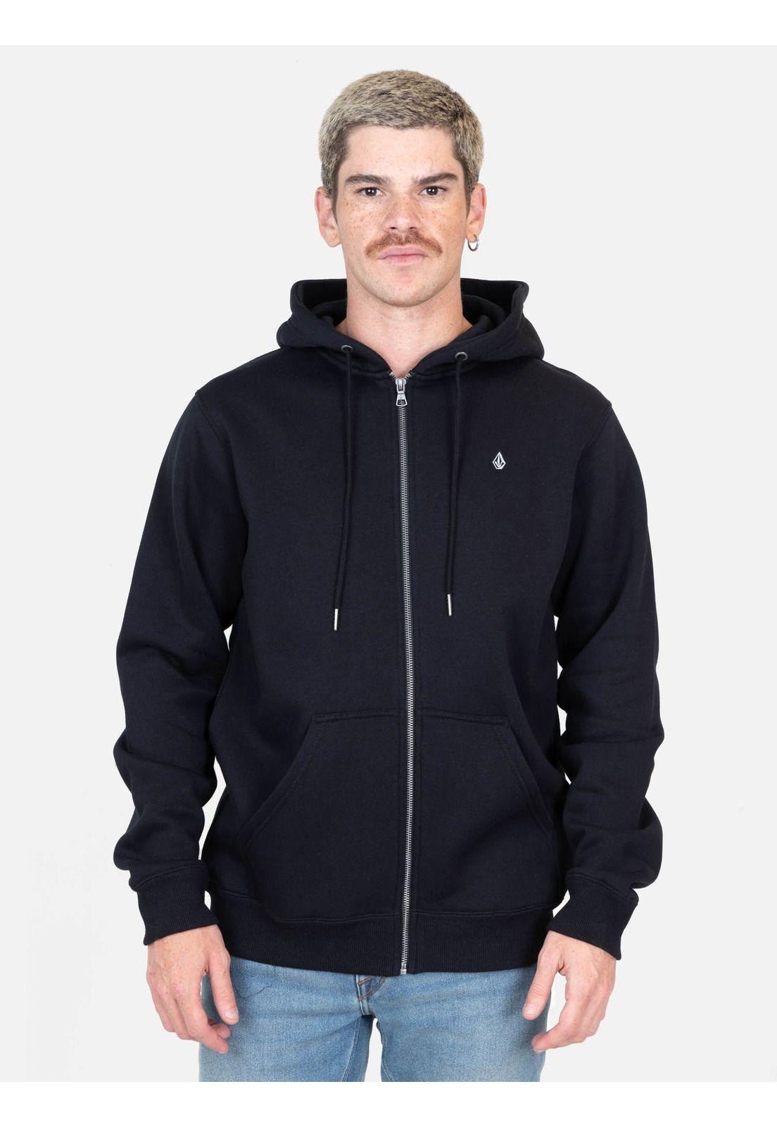 Poleron Nexus Negro Hombre Volcom-0