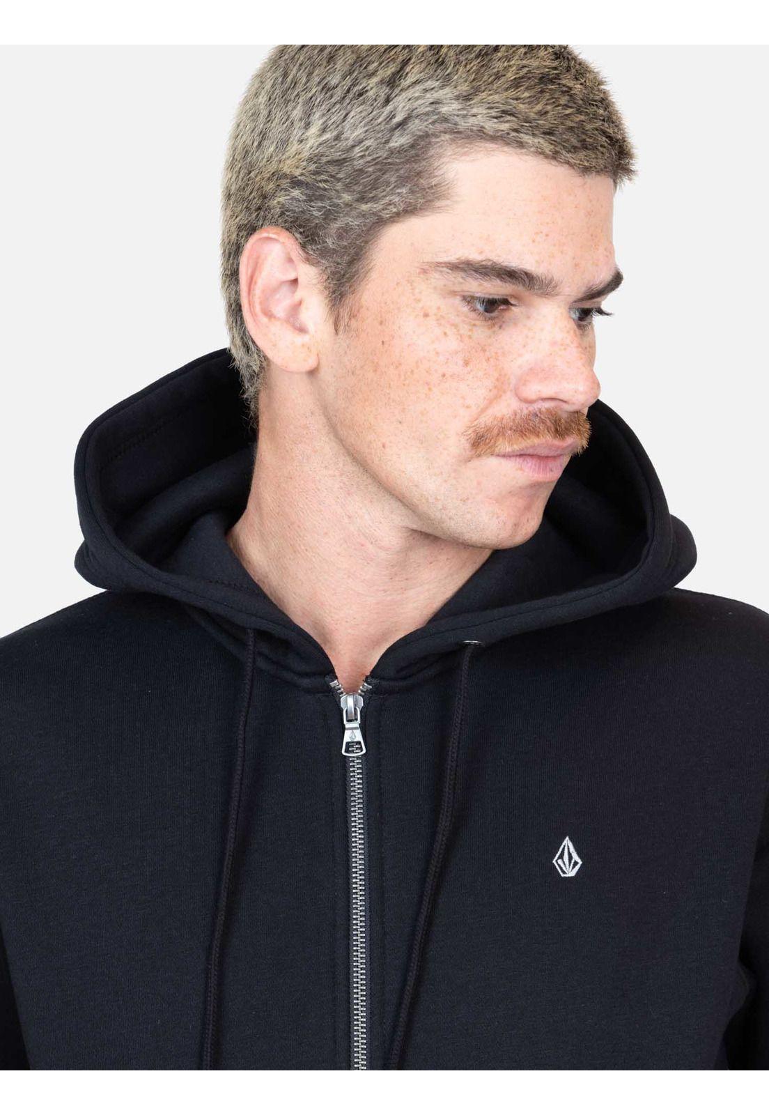 Poleron Nexus Negro Hombre Volcom-2