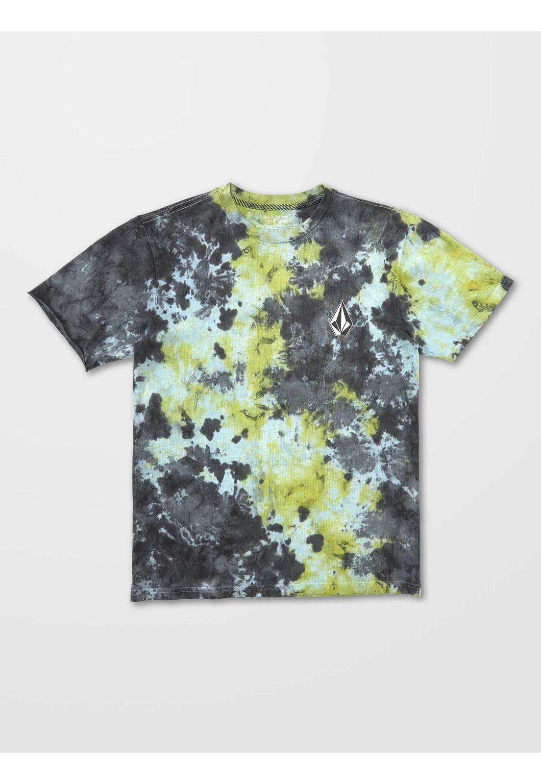 Polera ICONIC DYE SS Infantil Multicolor Volcom-0