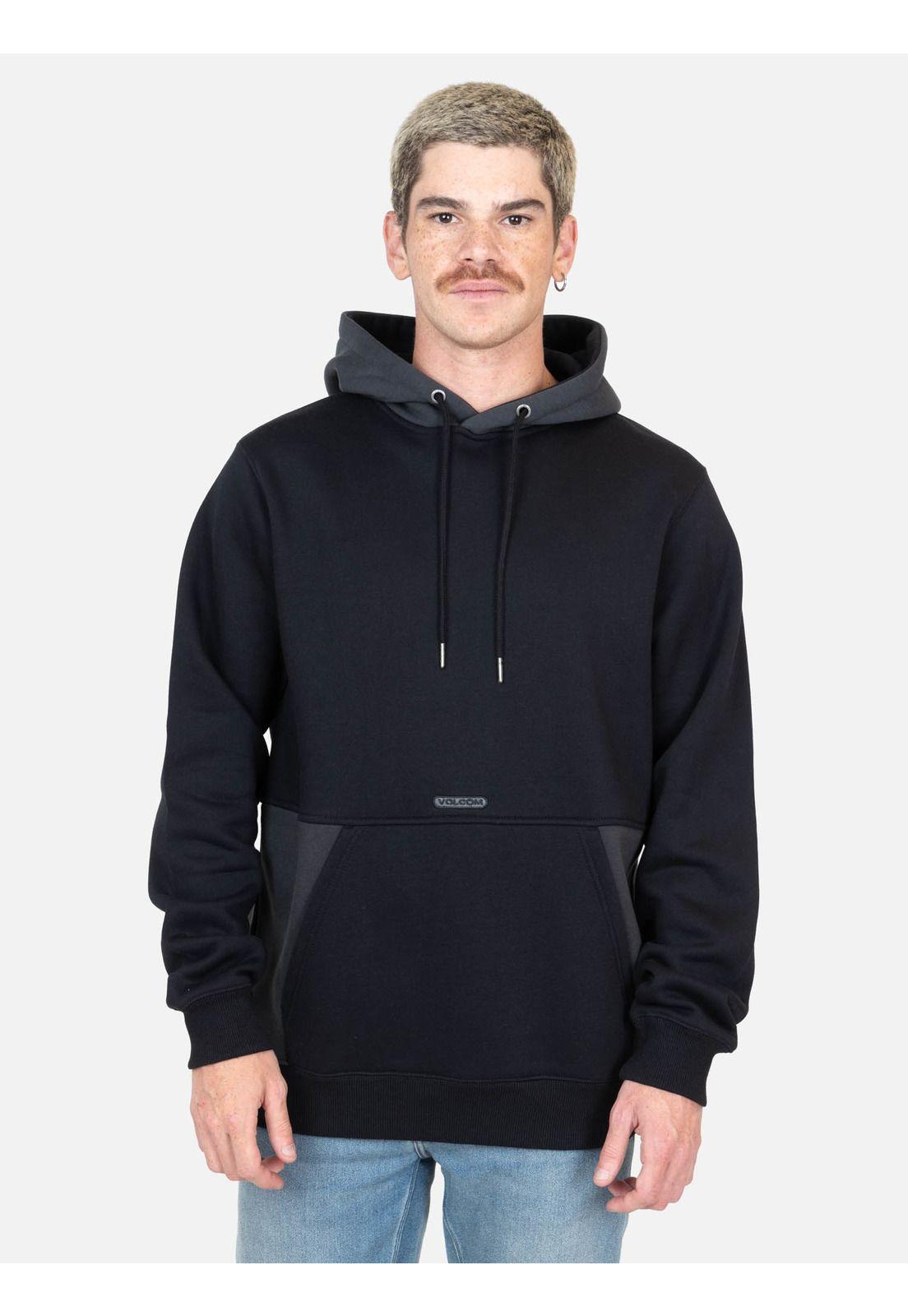 Poleron Rift Negro Hombre Volcom-0