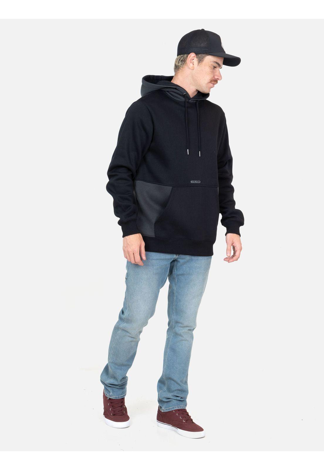 Poleron Rift Negro Hombre Volcom-3