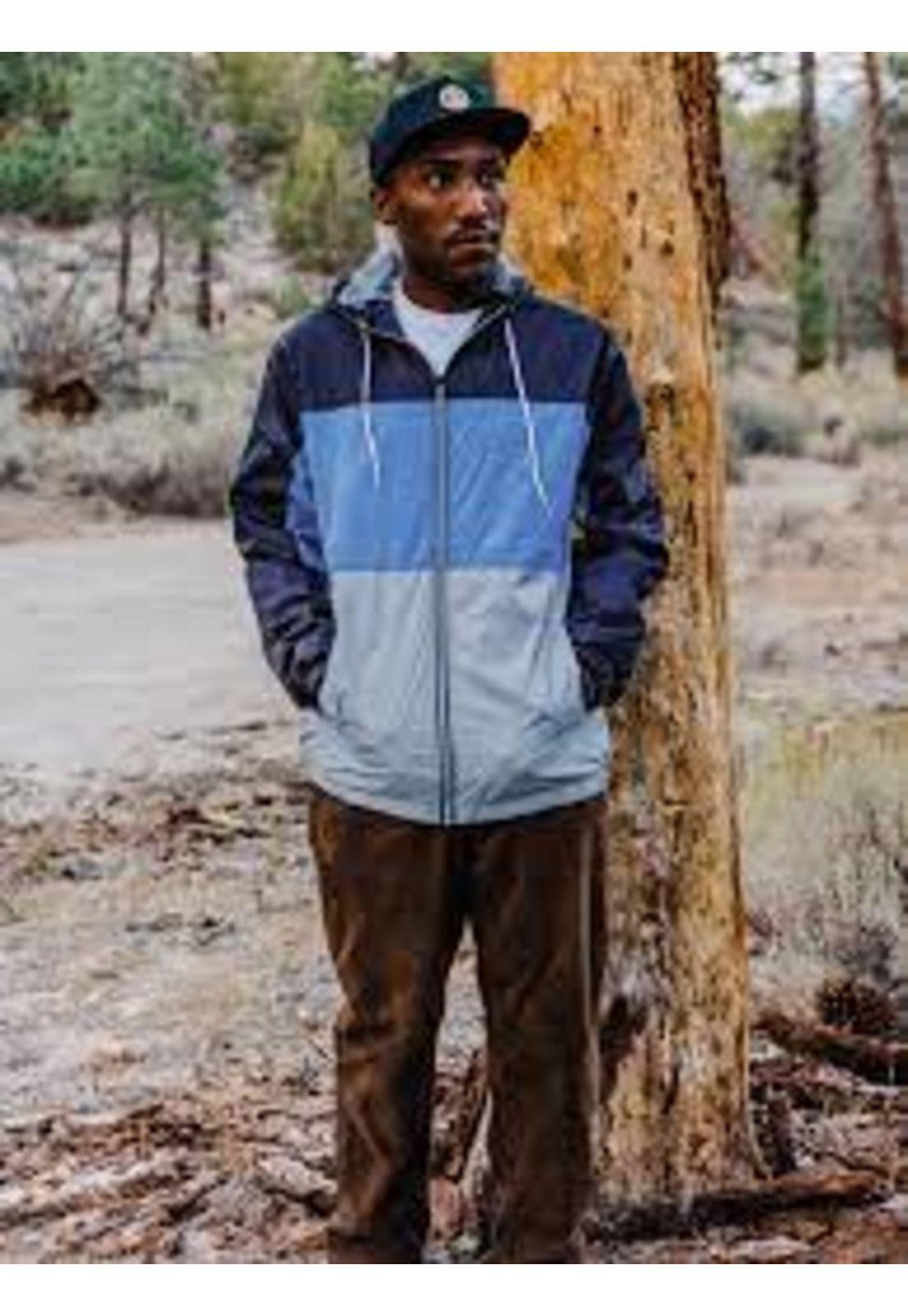 Cortaviento ERMONT JACKET Hombre Azul Volcom-0