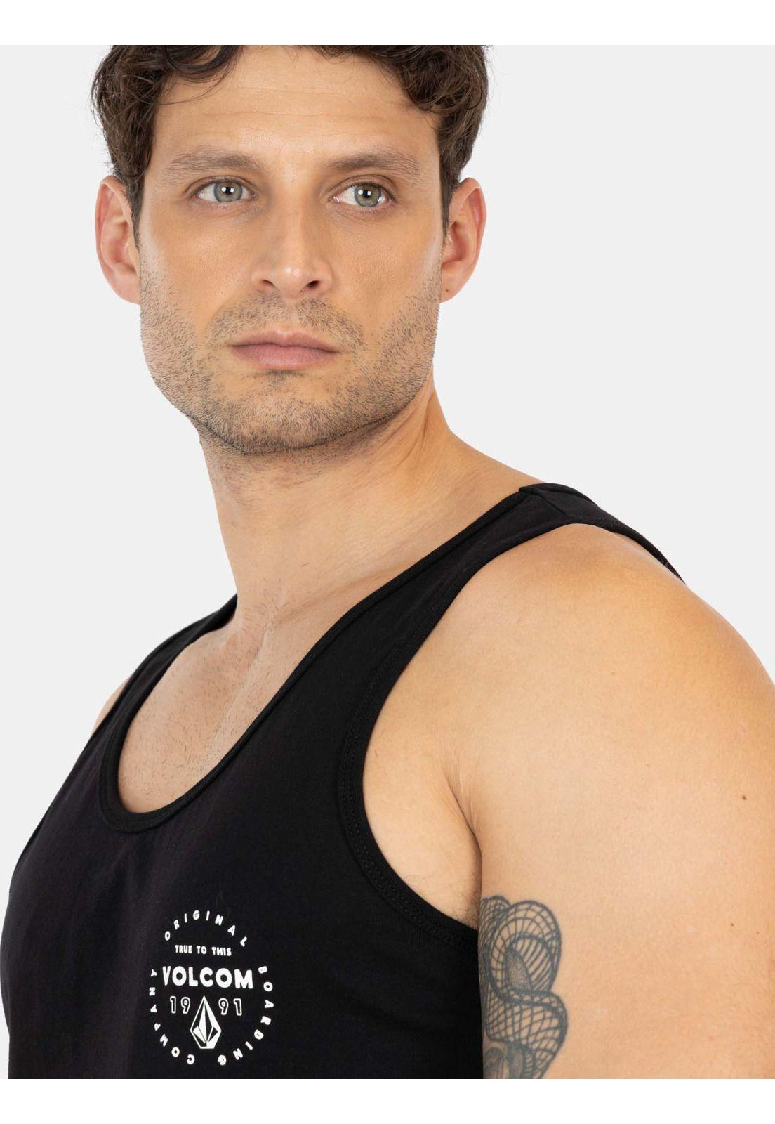 Polera SM Aquilo Negro Hombre Volcom-1