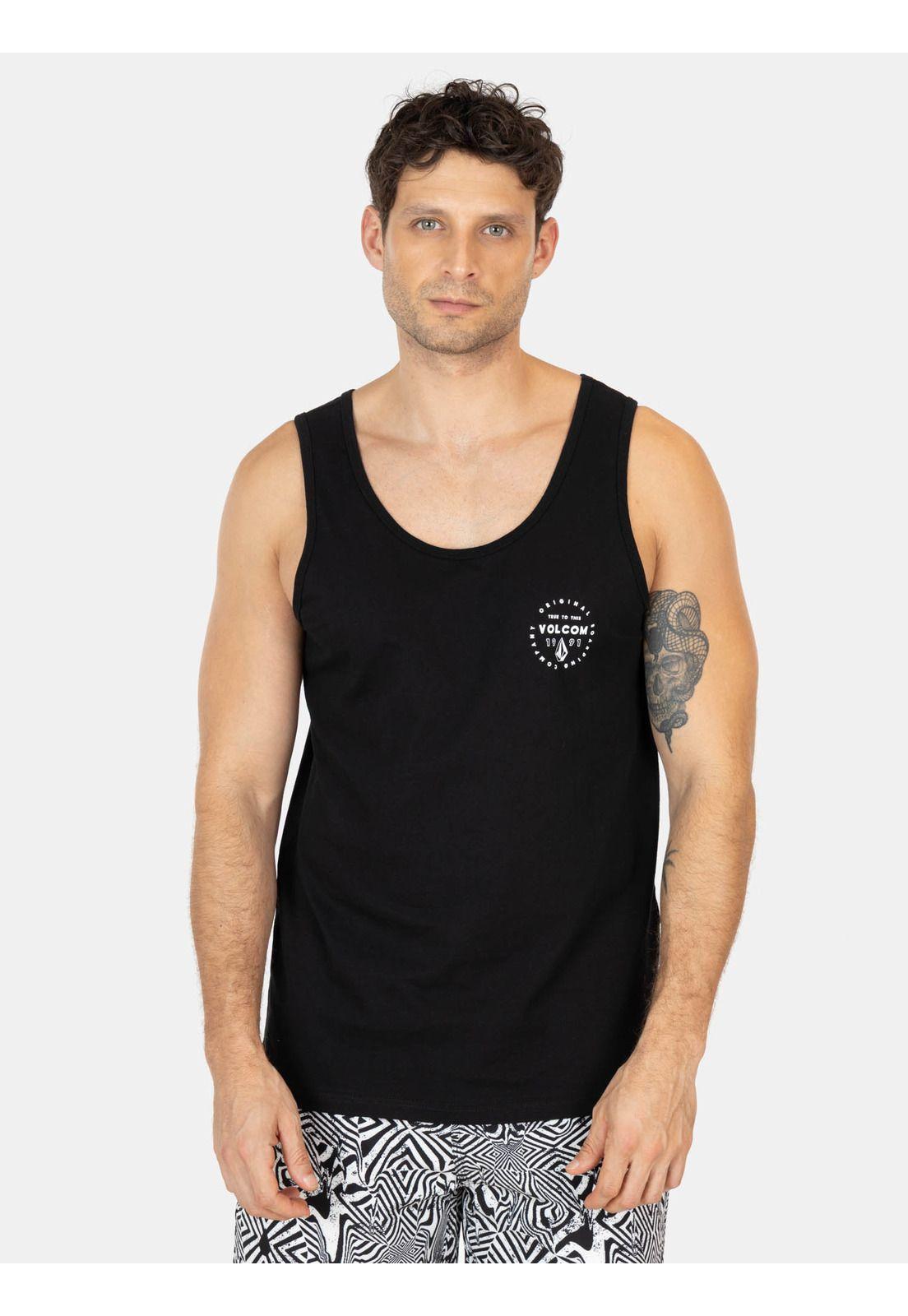 Polera SM Aquilo Negro Hombre Volcom-3