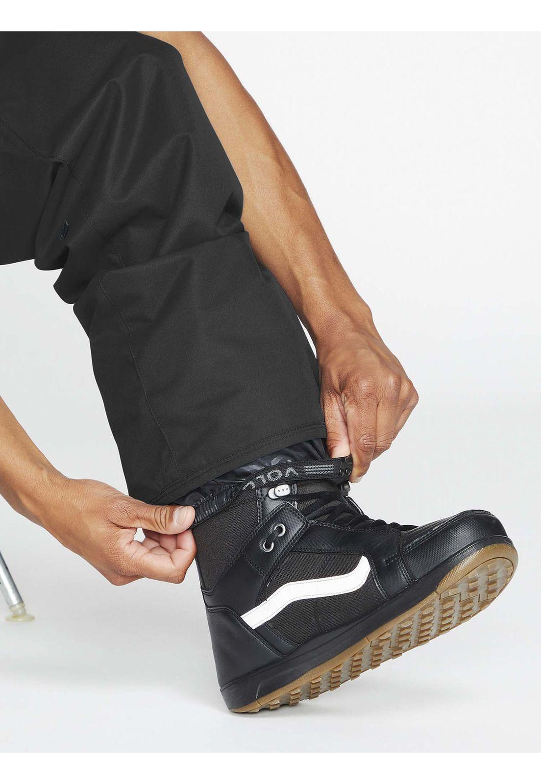 Pantalon 5-Pocket Pant Hombre Negro Volcom-4