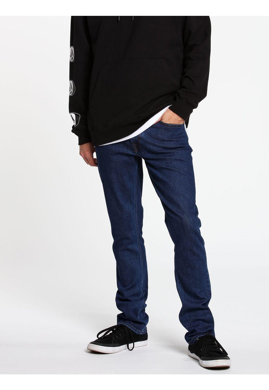 Pantalon Jeans Hombre 7N124-MV21 Azul Volcom-0
