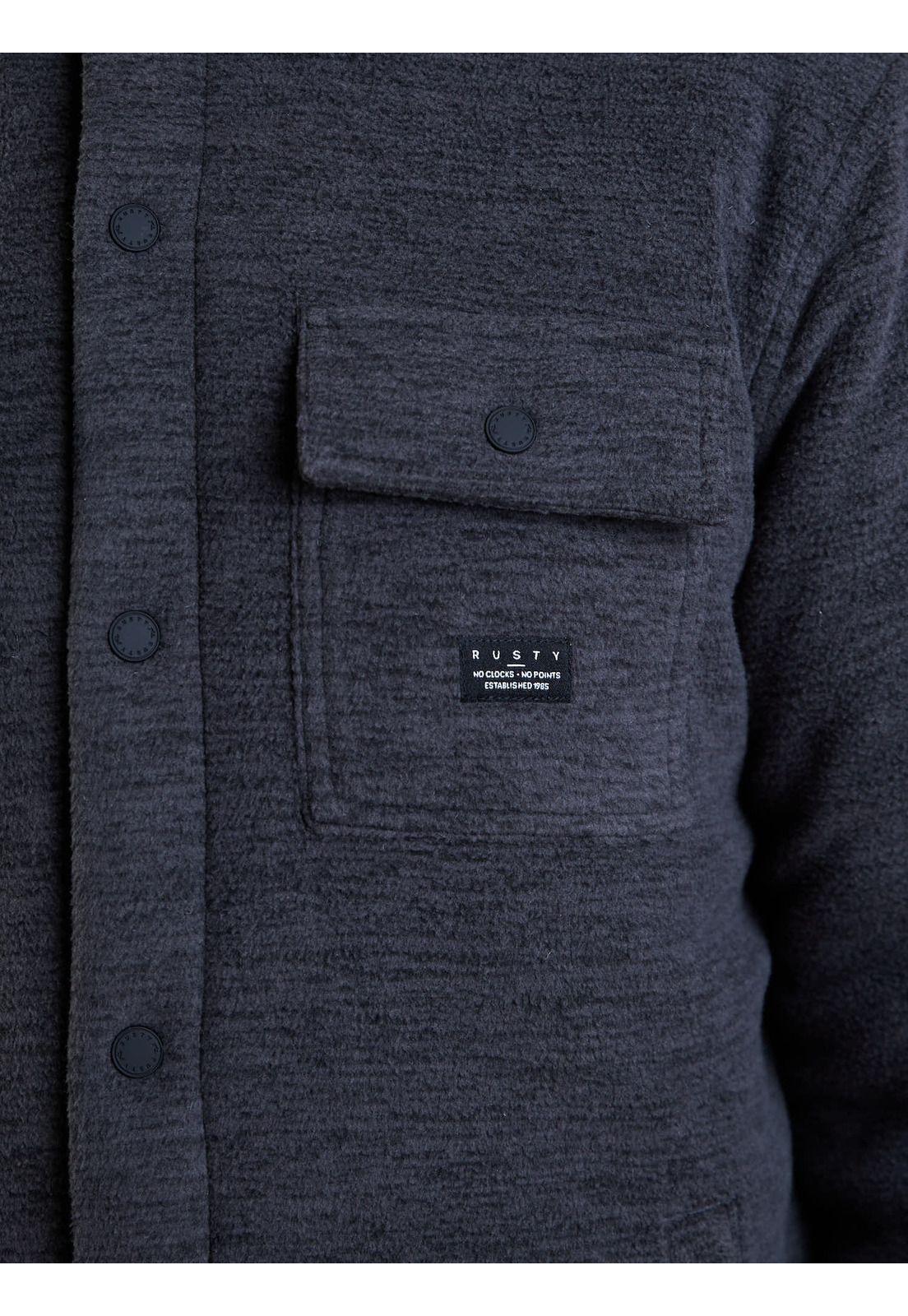 Overshirt Iron Coast Gris Hombre Rusty-4