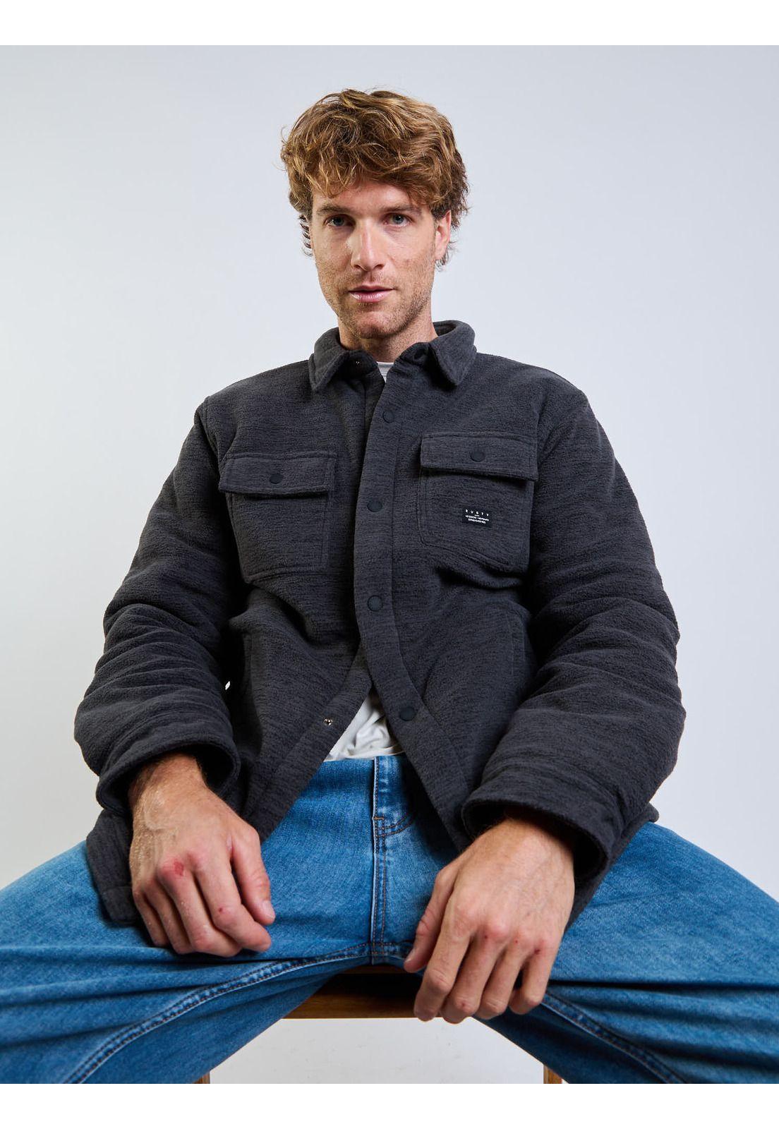 Overshirt Iron Coast Gris Hombre Rusty-6