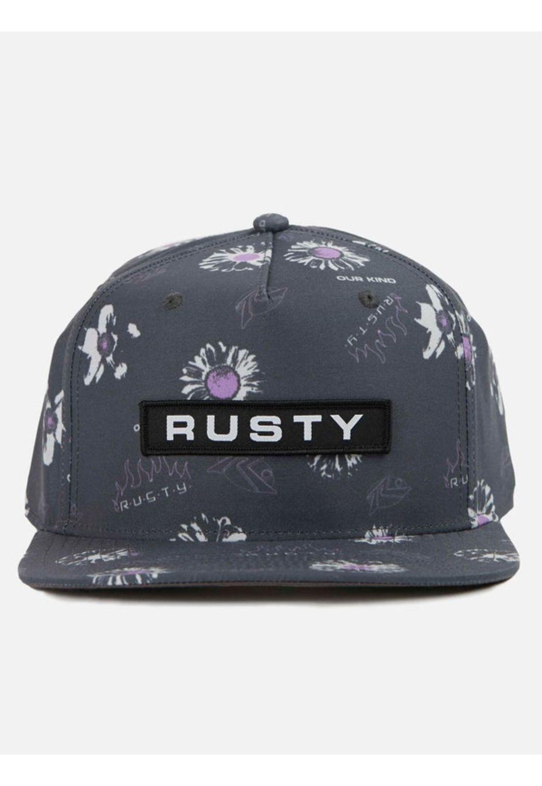 Jockey Canvas Raio C Cap Hombre Negro Rusty-0