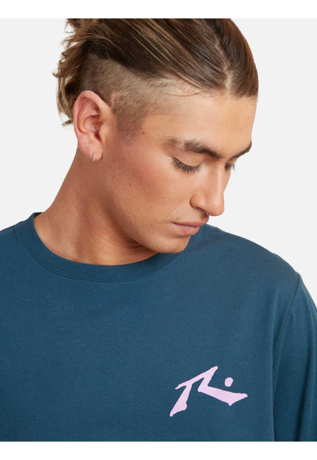 Polera North Shore Sst Hombre Rusty Azul marino Hombre Rusty-3