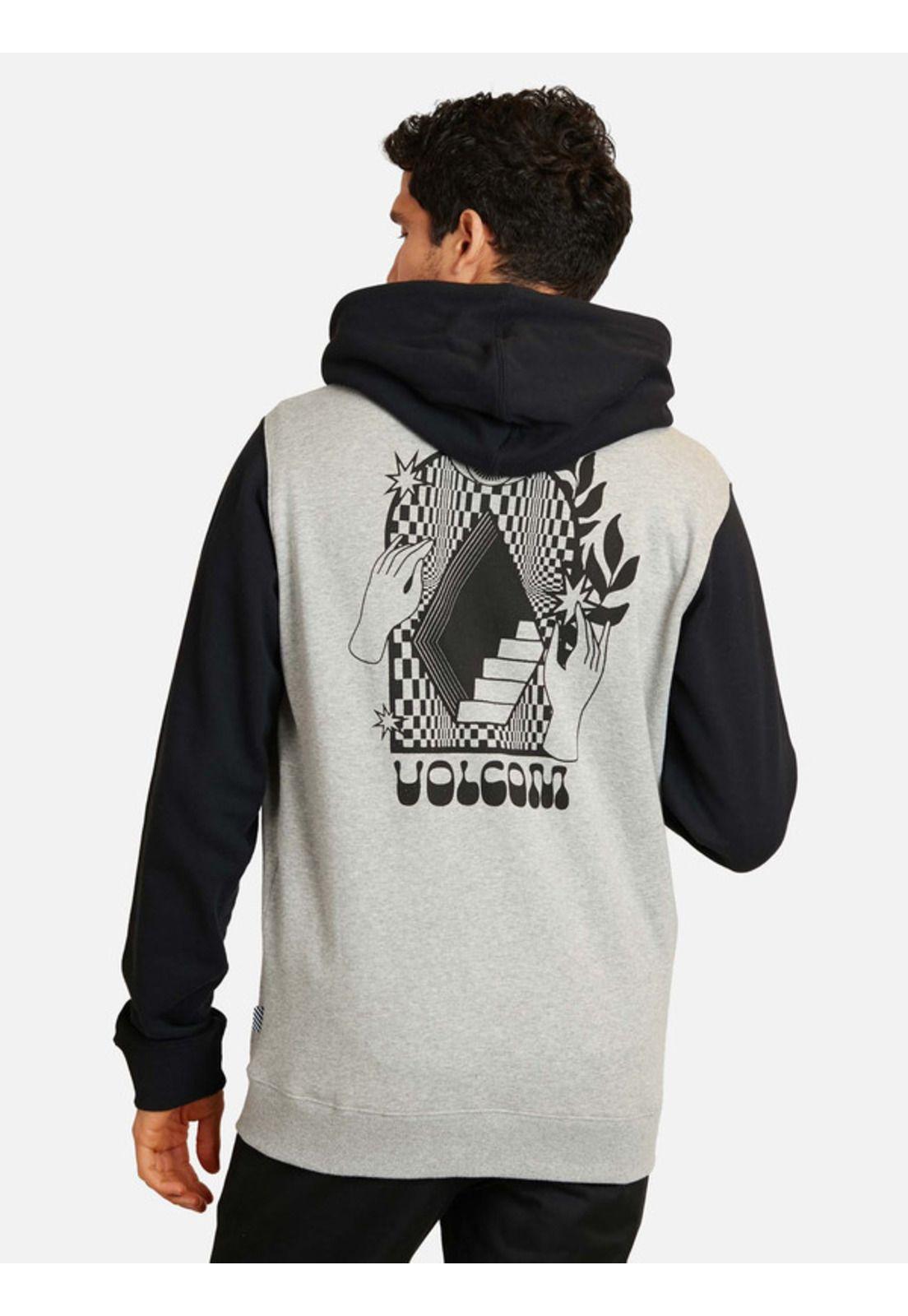 Poleron Rebel Rhythm Negro Hombre Volcom-1