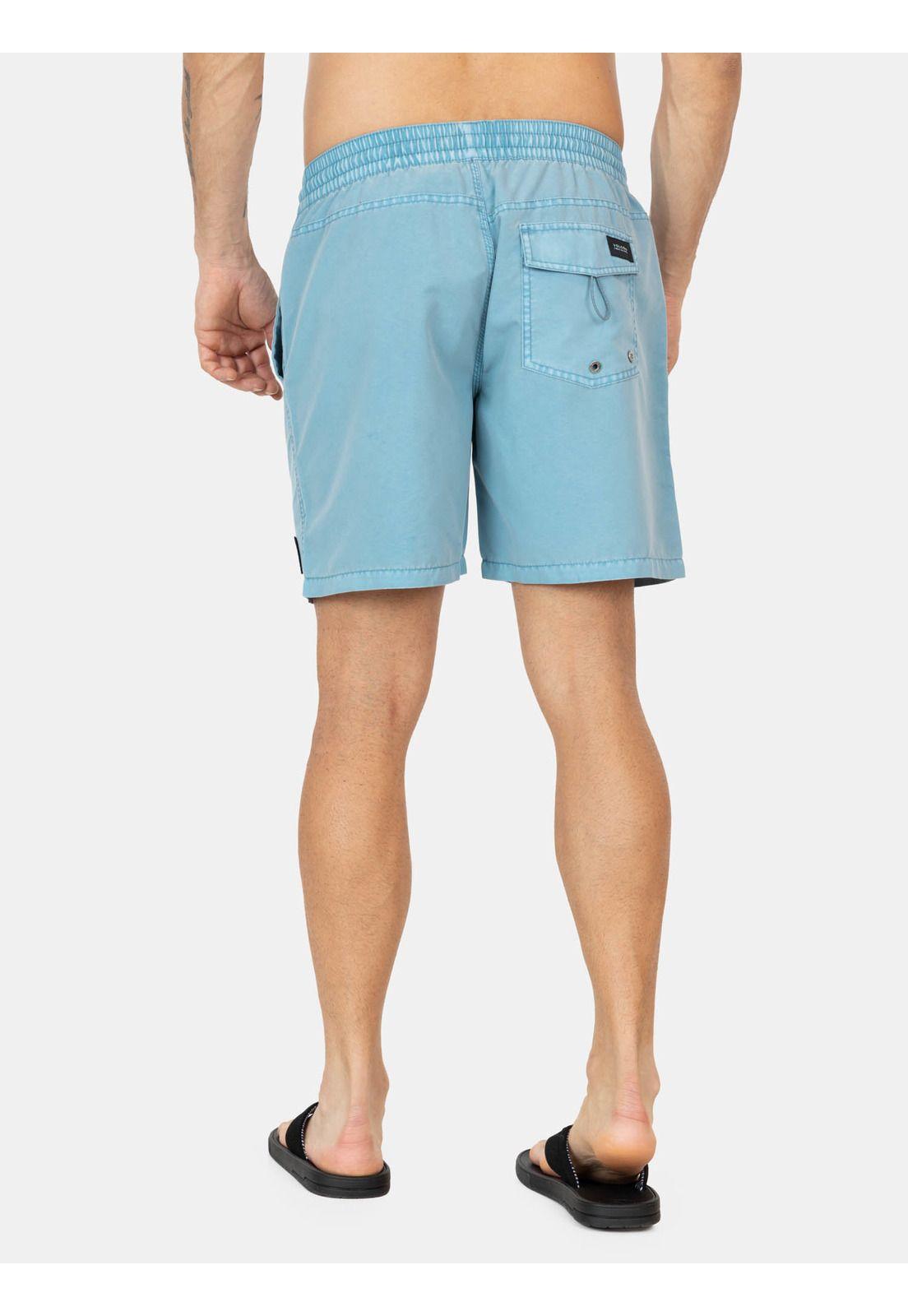 Traje De Baño Corto Tattooz Turquesa Hombre Volcom-1