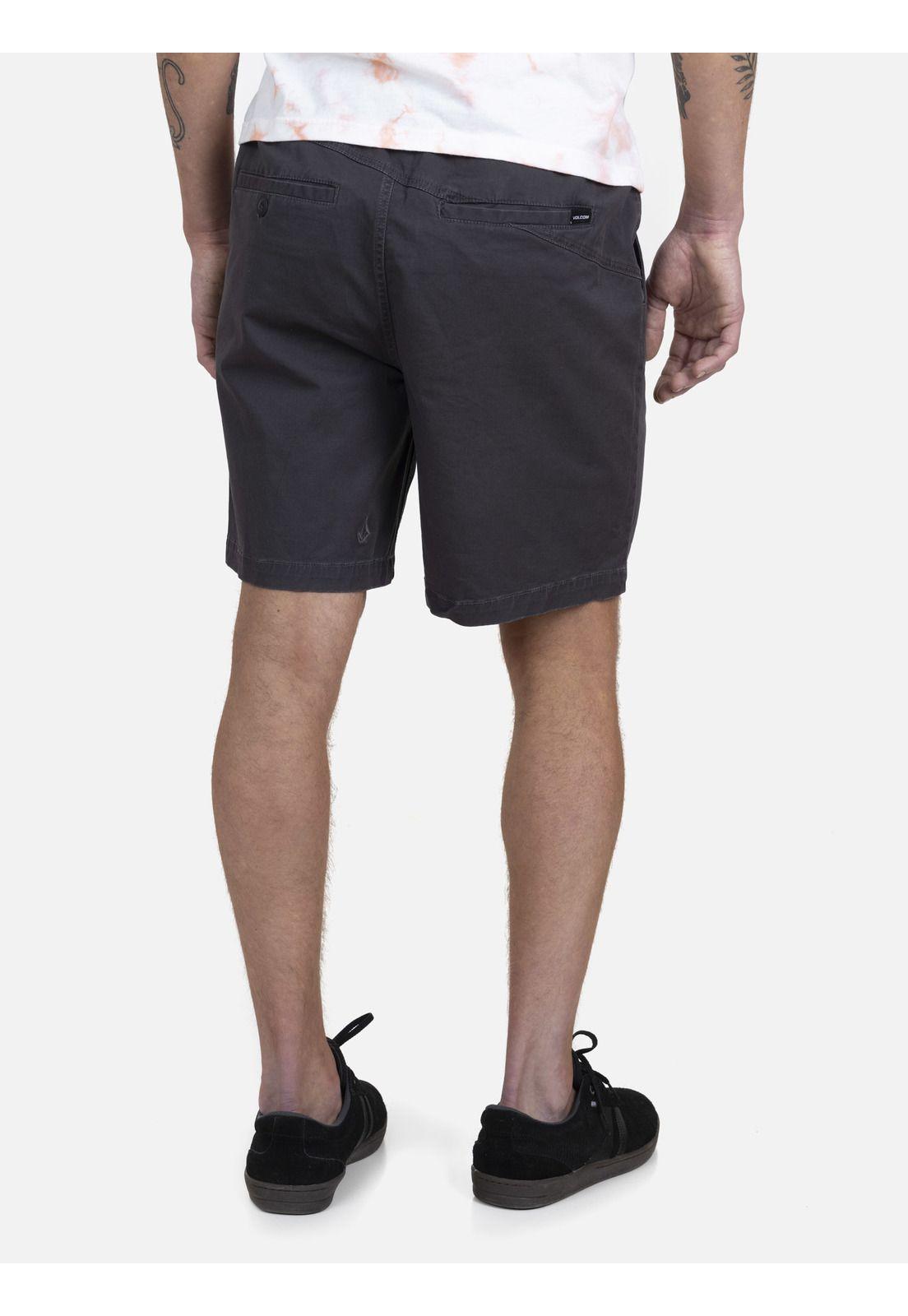 Bermuda Jogger Hombre 7B308-MV22 Gris Oscuro Volcom-1