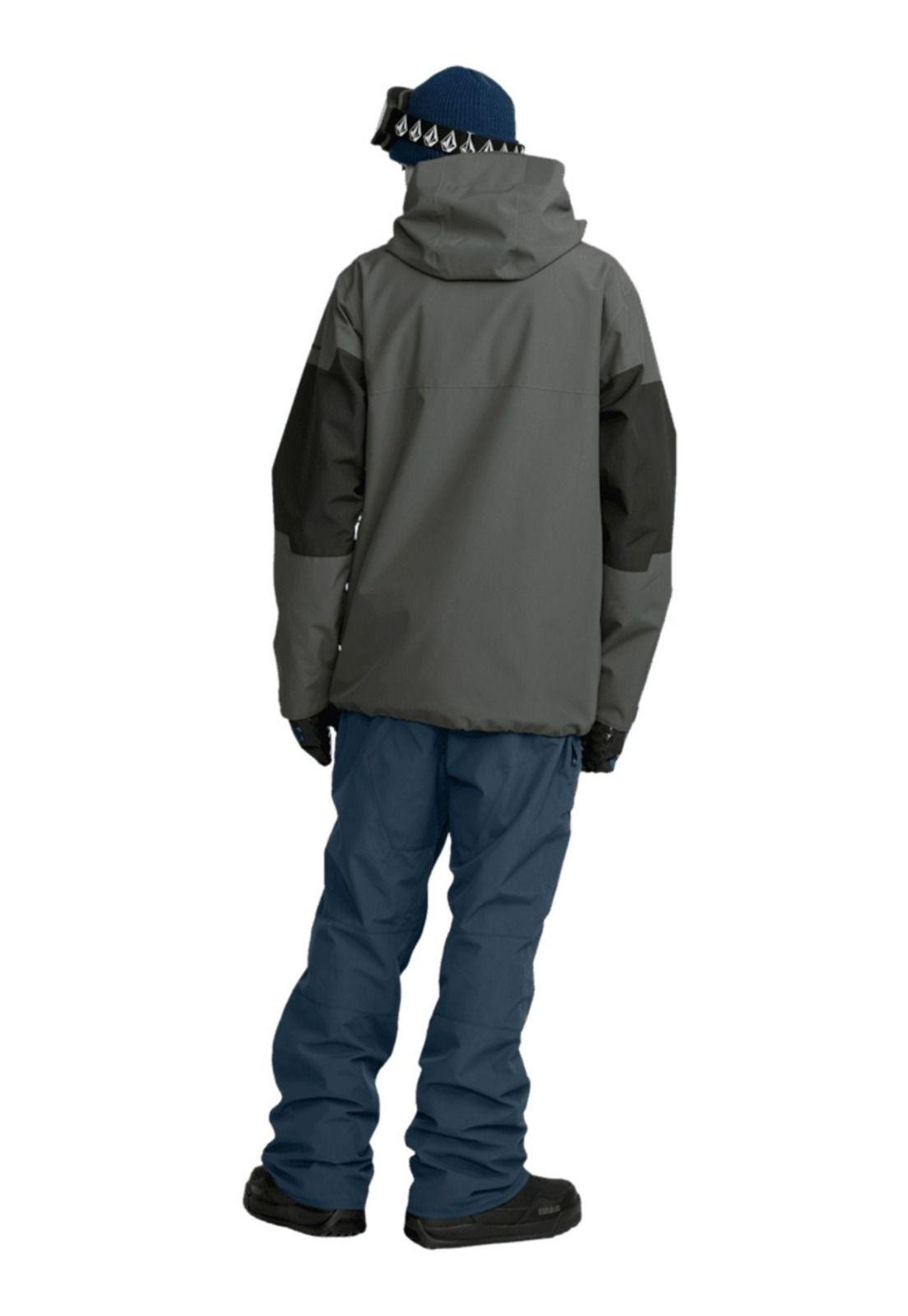 Parka Snow Primry Ins Gris Hombre Volcom-3
