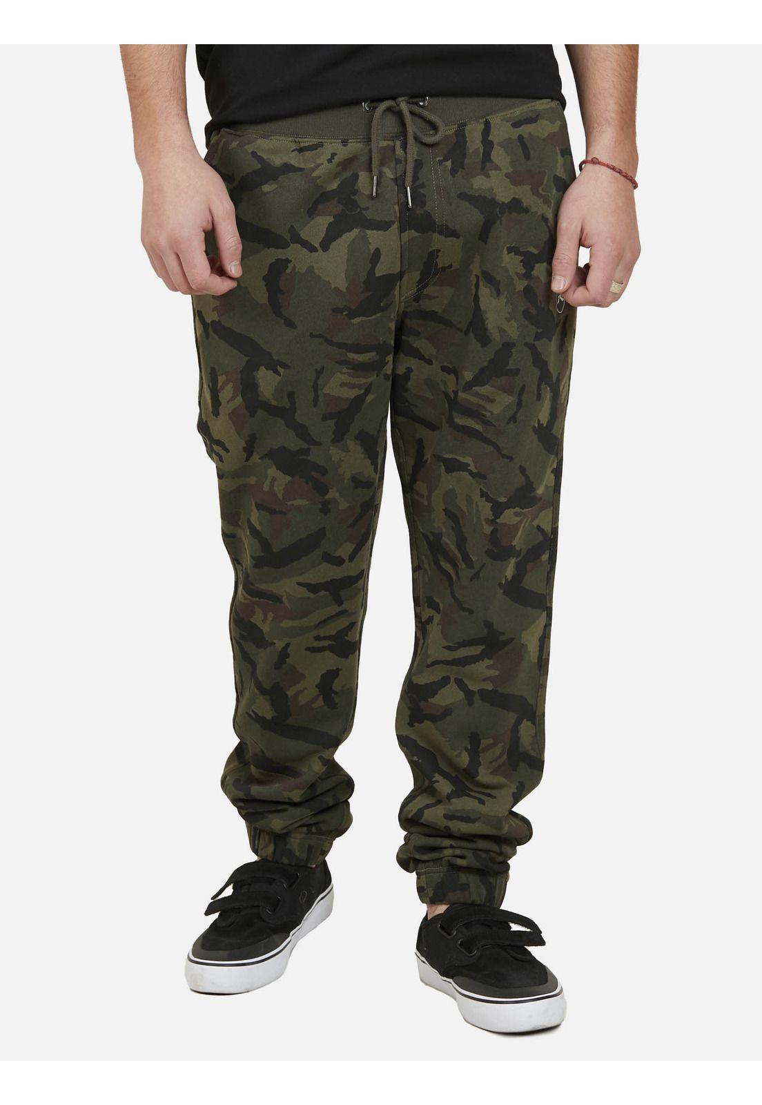 Pantalón CVC JOGGER CAMO Hombre Multicolor Rusty-0